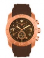 Swiss Legend Commander Rubber IP Watch 20065 Watches - E Brown Face / Brown Band