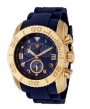 Swiss Legend Commander IP Rubber Watch 20065 Watches - YG-03 Blue / Yellow Gold
