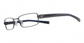 Nike 8071 Eyeglasses Eyeglasses - 001 Black / Chrome 