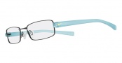 Nike 8071 Eyeglasses Eyeglasses - 206 Walnut / Translucent Brown Green 