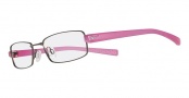 Nike 8071 Eyeglasses Eyeglasses - 400 Shiny Dark Blue / Silver 