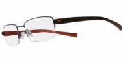 Nike 8072 Eyeglasses Eyeglasses - 089 Brushed Gunmetal / Fire Pit
