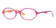 Ray-Ban Junior RY1526 Eyeglasses Eyeglasses - 3565 Top Fuxia On TR / Orange Demo Lens