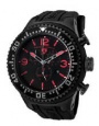 Swiss Legend Neptune Diver Black IP Watch 11812P Watches - 11812P-BB-01-OA Orange Dial