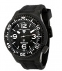 Swiss Legend Neptune Pilot Black IP Watch 21818 Watches - 21818P-BB-01 White Dial / Black Band / Black Crown
