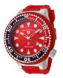 Swiss Legend Neptune Diver Steel 21818 Watches - 21818D-05-RBL Red Face / Red Band