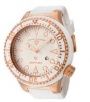 Swiss Legend Neptune Diver Rose IP Watch 21818 Watches - 21818D-RG-02-WHT White Crown / White Band