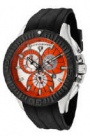 Swiss Legend Evolution IP Bezels Watch 10064 Watches - 10064-06-BB Orange Dial / Black Crown