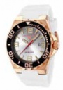 Swiss Legend Expedition Watch 10008-BB Watches - RG-02S-BB White Face / Rose  Gold Crown / White Band