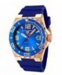 Swiss Legend Expedition Watch 10008-BB Watches - RG-03-BLB Blue Face / Rose Crown / Blue Band