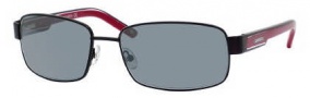 Carrera X-cede 7003/S Sunglasses Sunglasses - 1R0P Semi Matte Black / RT Gray Flash Polarized Lens