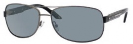 Carrera X-cede 7007/S Sunglasses Sunglasses - BGLP Dark Ruthenium Black / RT Gray Flash Polarized Lens