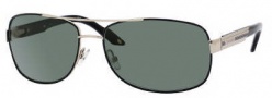 Carrera X-cede 7007/S Sunglasses Sunglasses - BR1P Gold Black / RZ Green Polarized Lens