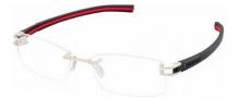 Tag Heuer Track S 7645 Eyeglasses  Eyeglasses - 002 Black / Red 