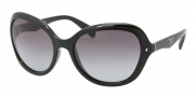Prada PR 09OS Sunglasses Sunglasses - 1AB3M1 Black / Gray Gradient