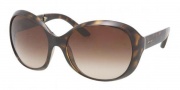 Prada PR 12OS Sunglasses Sunglasses - 2AU6S1 Havana / Brown Gradient