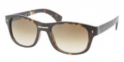 Prada PR 14OS Sunglasses Sunglasses - 2AU0B3 Havana Crystal / Brown Gradient 