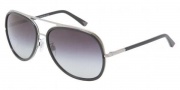 Dolce & Gabbana DG2098 Sunglasses Sunglasses - 10888G Gunmetal / Gray Gradient