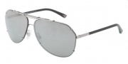 Dolce & Gabbana DG2102 Sunglasses Sunglasses - 04/6G Gunmetal / Silver Mirror