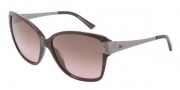 Dolce & Gabbana DG4131 Sunglasses Sunglasses - 196414 Bordeaux Marble Brown / Gradient Pink
