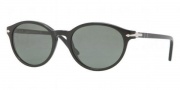 Persol PO3015S Sunglasses Sunglasses - 95/31 Black / Crystal Green 