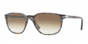 Persol PO3019S Sunglasses Sunglasses - 944/51 Blue Striped Horn Crystal / Brown Gradient