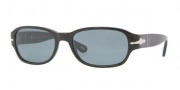 Persol PO3022S Sunglasses Sunglasses - 95/4N Black / Crystal Blue Photo Polarized