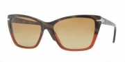 Persol PO3023S Sunglasses Sunglasses - 953/58 Dark Horn Red / Crystal Brown Sfumato
