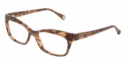 D&G DD1232 Eyeglasses Eyeglasses - 2550 Brown Marbled