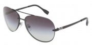 D&G DD6086 Sunglasses Sunglasses - 11098G Matte Black / Gray Gradient
