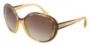 D&G DD8090 Sunglasses Sunglasses - 198513 Yellow Brown / Brown Gradient 