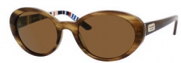 Kate Spade Alathea/P/S Sunglasses Sunglasses - JSFP Fawn Striped (VW Brown Polarized Lens)
