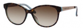 Kate Spade Amalia/S Sunglasses Sunglasses - 0JEY Tortoise Aqua (Y6 Brown Gradient Lens)