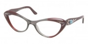 Bvlgari BV4052B Eyeglasses Eyeglasses - 5210 Transparent Gray Plum 