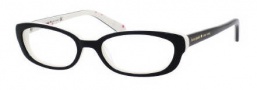 Kate Spade Berget Eyeglasses Eyeglasses - 0RD7 Black Ivory