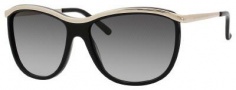 Kate Spade Domina/S Sunglasses Sunglasses - 0ETL Shiny Gold / Black (Y7 Gray Gradient Lens)
