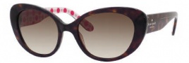 Kate Spade Franca 2/S Sunglasses Sunglasses - 0DE4 Tortoise (Y6 Brown Gradient Lens)