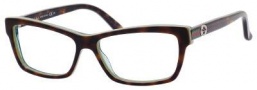 Gucci 3562 Eyeglasses Eyeglasses - 0LA2 Havana Green