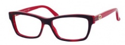 Gucci 3562 Eyeglasses Eyeglasses - 0L9C Havana Red 