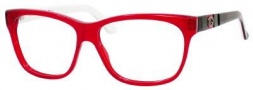 Gucci 3543 Eyeglasses Eyeglasses - 05KD Red / Black Red Green