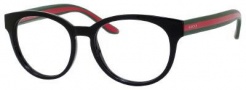 Gucci 3547 Eyeglasses Eyeglasses - 051N Shiny Black / Red Green