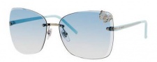 Gucci 4217/S Sunglasses Sunglasses - 0KUF Palladium / Azure (T3 Azure Gradient Lens)