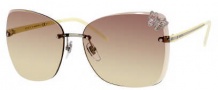 Gucci 4217/S Sunglasses Sunglasses - 0KU2 Palladium / Yellow (CL Ltbrwon Gradient Lens)