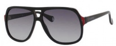 Gucci 5005/C/S Sunglasses Sunglasses - 0GTW Black Red Green (EU Gray Gradient Lens)