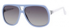 Gucci 5005/C/S Sunglasses Sunglasses - 0KQ7 Light Blue White Gray (N3 Gray Gradient Lens)