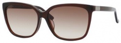 Gucci 3522/F/S Sunglasses Sunglasses - 0806 Dark Olive (JD Brown Gradient Lens)