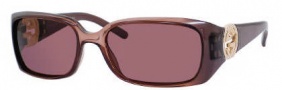 Gucci 3504/S Sunglasses Sunglasses - 0WOO Brown Burgundy (FX Dark Pink Lens)