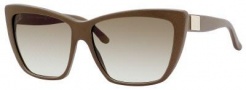 Gucci 3513/S Sunglasses Sunglasses - 0OZX Pale Khaki (HM Brown Gradient Lens)
