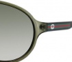 Gucci 3514/S Sunglasses Sunglasses - 0WRN Palladium Green (U5 Green Gray ss Lens)
