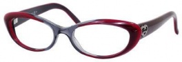 Gucci 3515 Eyeglasses Eyeglasses - 0WVR Gray Bordeaux 